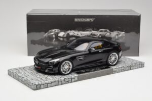 Mercedes Brabus AMG GT S C190 Obsidian Noir Minichamps 1:18 107032520 Métal — image 6 sur 6