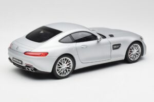 Mercedes AMG GT S C190 Designo Iridium Argent Magno Norev 1:18 B66960485 Métal — image 3 sur 8