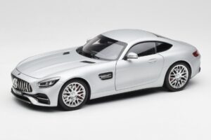 Mercedes AMG GT S C190 Designo Iridium Argent Magno Norev 1:18 B66960485 Métal