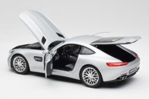 Mercedes AMG GT S C190 Designo Iridium Argent Magno Norev 1:18 B66960485 Métal — image 5 sur 8