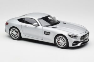 Mercedes AMG GT S C190 Designo Iridium Argent Magno Norev 1:18 B66960485 Métal — image 6 sur 8