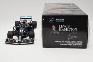 Mercedes AMG Petronas W11 #44 L. Hamilton Winner Tuscan GP 2020 Minichamps 1:18 110200944 Métal — image 6 sur 6