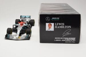 Mercedes AMG Petronas Motorsport W10 #44 L. Hamilton Winner Monaco GP 2019 Minichamps 1:18 110190644 Métal — image 6 sur 6