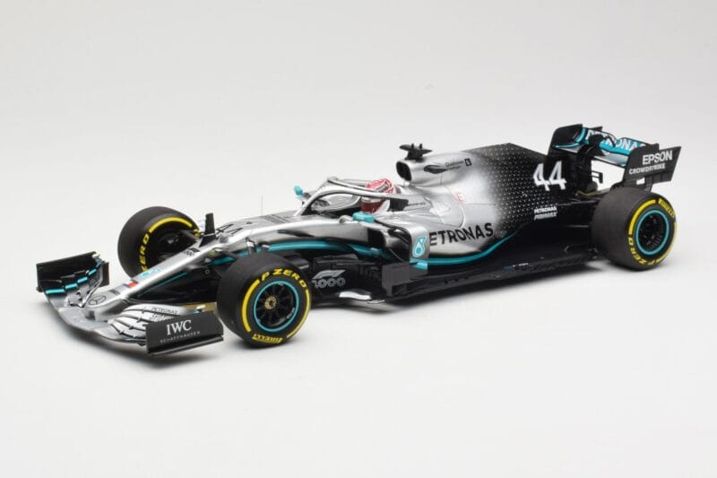 Mercedes AMG Petronas W10 #44 L. Hamilton Winner Chinese GP 2019 Minichamps 1:18 110190344 Métal