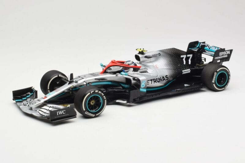 Mercedes AMG Petronas W10 #77 V. Bottas 3rd Place Monaco GP 2019 Minichamps 1:18 110190677 Métal