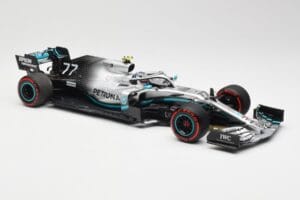 Mercedes AMG Petronas W10 #77 V. Bottas British GP 2019 Minichamps 1:18 110191077 Métal — image 4 sur 6