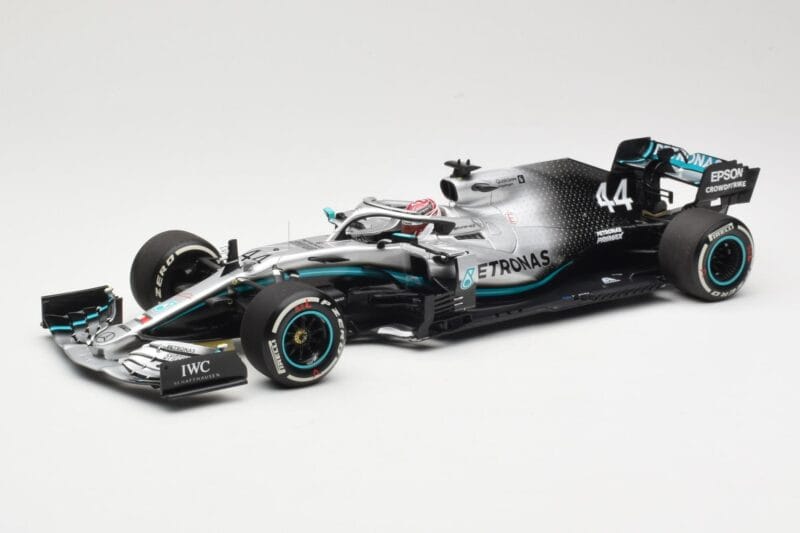 Mercedes AMG Petronas W10 EQ Power+ #44 L. Hamilton USA GP F1 World Champion 2019 Minichamps 1:18 110191844 Métal