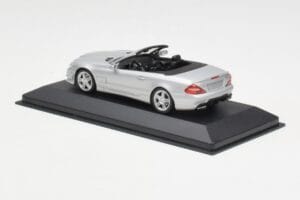 Mercedes AMG SL63 R230 Argent Wheels Type 2 Minichamps 1:43 SL63001 Métal — image 3 sur 4
