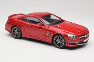 Mercedes AMG SL 63 R231 Rouge Maisto 1:18 36199 Métal — image 6 sur 8