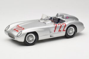 Mercedes 300 SLR W196S #722 S. Moss / D. Jenkinson Mille Miglia Winner 1955 Maisto 1:18 536887 Métal