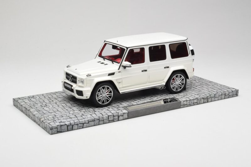 Mercedes Brabus B63 620 Widestar Pearl White Minichamps 1:18 107032201 Métal