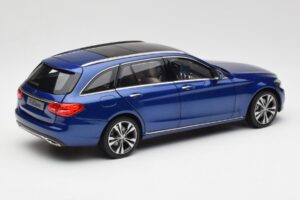 Mercedes C-Class S205 T-Modell Brilliant Bleu Métallisé Norev 1:18 B66960257 Métal — image 3 sur 8