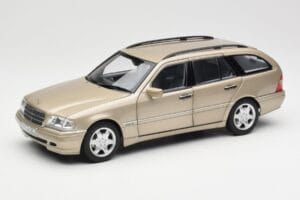 Mercedes C-Class T-Model W202 Smoke Silver Norev 1:18 183388 Métal