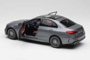 Mercedes C-Class W206 Designo Selenite Gris Magno NZG 1:18 B66960638 Métal — image 7 sur 8