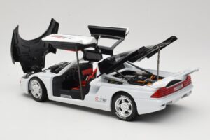 Mercedes C112 Sport Blanc & Noir Guiloy 1:18 68521 Métal — image 5 sur 8