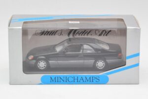Mercedes C140 600 SEC Noir Minichamps 1:43 32600 Métal — image 4 sur 4