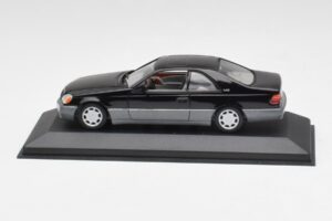 Mercedes C140 600 SEC Noir Minichamps 1:43 32600 Métal