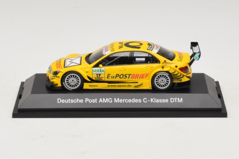 Mercedes C204 #17 D. Coulthard AMG Mercedes Mucke Motorsport DTM 2010 Minichamps 1:43 B66960138 Métal