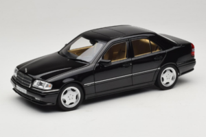 Mercedes C36 AMG W202 Obsidian Black Metallic Norev 1:18 183381 Métal
