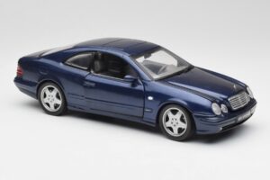 Mercedes CLK 55 AMG C209 Bleu Métallique Anson 1:18 30343 Métal — image 6 sur 8