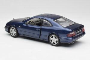 Mercedes CLK 55 AMG C209 Bleu Métallique Anson 1:18 30343 Métal — image 7 sur 8