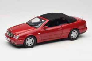 Mercedes CLK A208 Cabriolet Rouge Anson 1:18 30338 Métal
