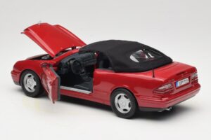 Mercedes CLK A208 Cabriolet Rouge Anson 1:18 30338 Métal — image 5 sur 8
