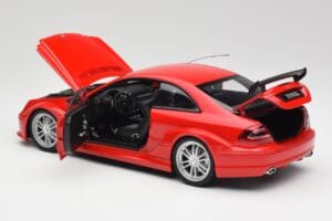 Mercedes CLK DTM AMG C209 Mars Rouge Kyosho 1:18 08461R Métal — image 5 sur 8