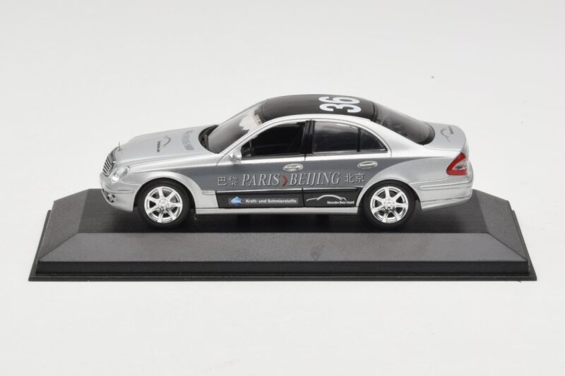 Mercedes E-Class W211 #36 Paris-Beijing 2006 Replacement Box Minichamps 1:43 B66962270-R Métal