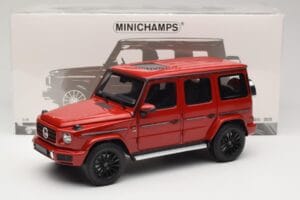 Mercedes G 500 W463 Rouge Minichamps 1:18 110037101 Métal — image 8 sur 8