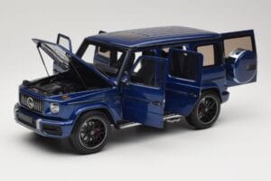 Mercedes G 63 AMG W463 Blue Metallic Minichamps 1:18 110037061 Métal — image 2 sur 8