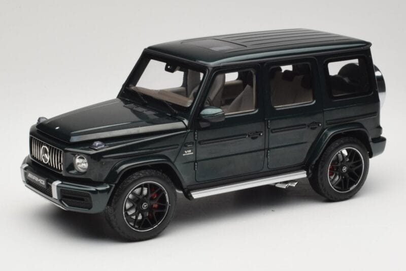 Mercedes G 63 AMG W463 Green Metallic Minichamps 1:18 110037066 Métal