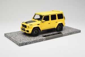 Mercedes Brabus 850 6.0 Widestar G63 W463 Electric Beam Yellow Minichamps 1:18 107032402 Métal
