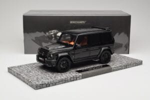 Mercedes Brabus 850 6.0 Widestar G63 W463 Obsidian Black Metallic Minichamps 1:18 107032400 Métal — image 6 sur 6
