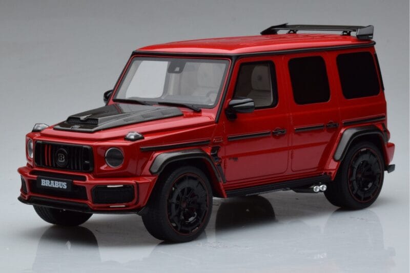 Mercedes G-Class W464 Brabus G900 Rocket Jupiter Red GT Spirit 1:18 GT897 Résine