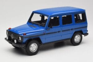 Mercedes G-Class W460 LWB Bleu Foncé Minichamps 1:18 155038100 Métal