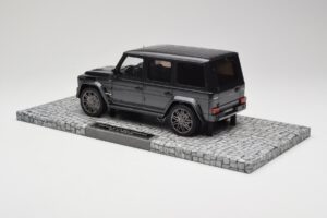 Mercedes G-Class W463 Brabus V12 800 Widestar Gris Minichamps 1:18 107032300 Métal — image 5 sur 6