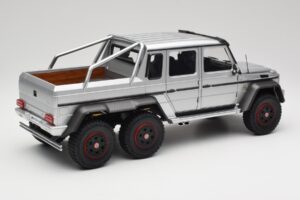 Mercedes AMG G63 W463 6x6 Iridium Argent AUTOart 1:18 76301 Composite — image 3 sur 8
