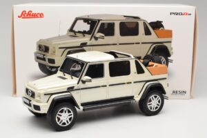 Mercedes Maybach G650 Landaulet W463 Blanc Schuco 1:18 450017800 Métal — image 6 sur 6