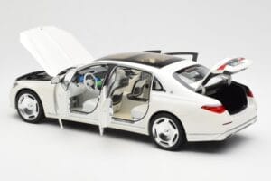 Mercedes Maybach S680 4Matic X223 Diamond Blanc Norev 1:18 183918 Métal — image 5 sur 8