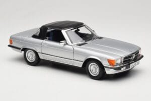 Mercedes R107 380 SL Argent Norev 1:18 183725 Métal — image 6 sur 8