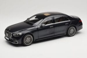 Mercedes S-Class W223 AMG Line Anthracite Blue Norev 1:18 183800 Métal
