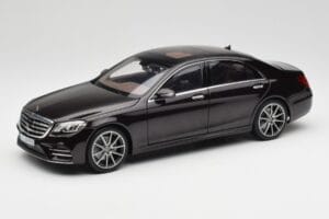 Mercedes S-Class W222 AMG Line Ruby Noir Metallic Norev 1:18 183483 Métal