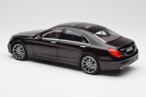 Mercedes S-Class W222 AMG Line Ruby Noir Metallic Norev 1:18 183483 Métal — image 7 sur 8