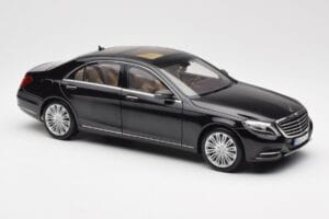 Mercedes S-Class W222 Noir Metallic Norev 1:18 183480 Métal — image 6 sur 8