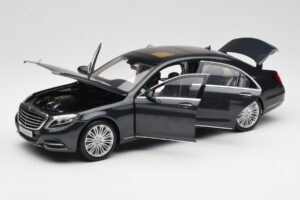 Mercedes S-Class W222 Bleu Anthracite Métallisé Norev 1:18 B66960157 Métal — image 2 sur 8