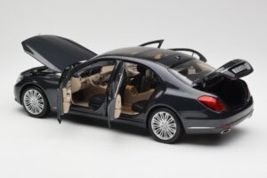 Mercedes S-Class W222 Bleu Anthracite Métallisé Norev 1:18 B66960157 Métal — image 5 sur 8