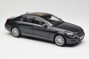 Mercedes S-Class W222 Bleu Anthracite Métallisé Norev 1:18 B66960157 Métal — image 6 sur 8