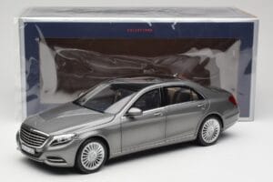 Mercedes S-Class W222 Grey Metallic Norev 1:18 183481 Métal — image 8 sur 8