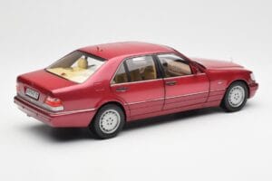 Mercedes S500 W140 Rouge Metallic Norev 1:18 183579 Métal — image 3 sur 8